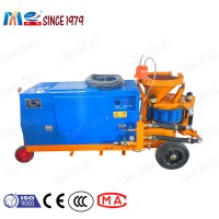 Civil Engineering Equipments Concrete Spray Machine Diesel Shotcrete Machine Wet