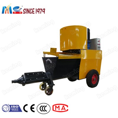 Wall Plaster Spraying Mixer Pump Cement Mortar Plastering Machine