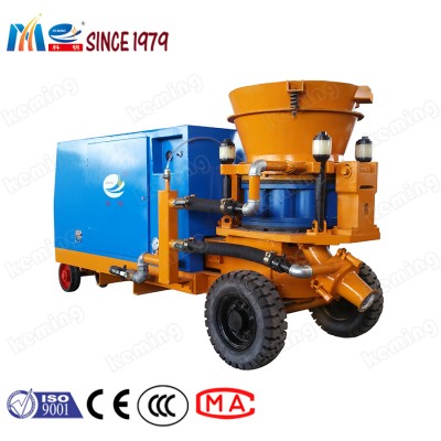 Factory Cheap Price Dry Mix Shotcrete Machine Diesel Gunite Machine for Slop Protection