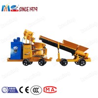 Coal Mine Gunite Machine Anti-explosion Dry Mix Shotcrete Machine for Sale