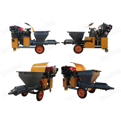 China Factory Price Diesel Spray Machine / Plaster Machine Wall Plastering Machine Cement Mortar