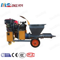 Diesel Mortar Plastering Machine Cement Plastering Machine for Wall