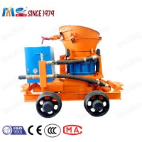 Tunnel Mining Spraying Shotcrete Gunite Shotcrete Machine Mini Gunite Machine