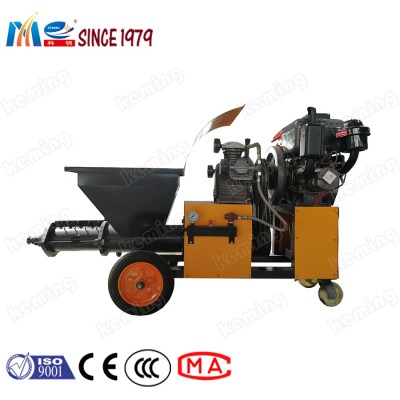 Mini Plastering Machine Diesel Cement Mortar Spray Plastering Machine