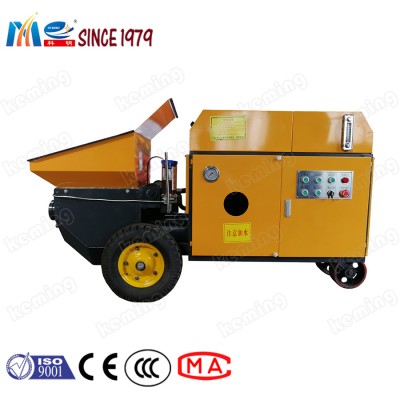 8 m3/h Small Concrete Pump Machine with Concrete Pump Spare Parts